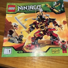 Lego #9448 Ninjago masters of Spinjitzu Instruction Manual Booklet only