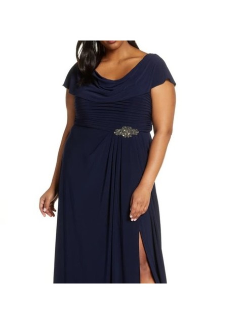 Alex Evenings Embellished Waist Cowl 