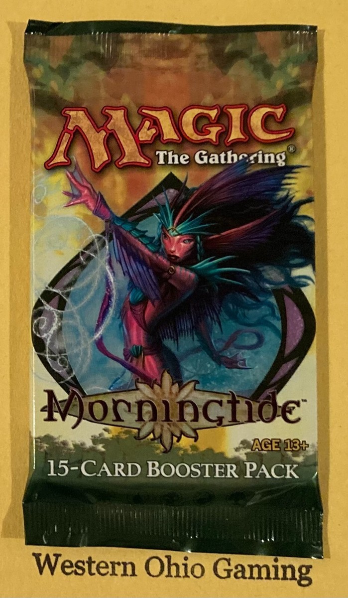 mtg morningtide booster box Magic The Gathering Morningtide Booster Pack NEW MTG TCG CCG Sigil Tracer  Art