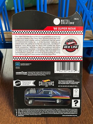 Buy Hot Wheels RLC Exclusive '66 Chevy Super Nova Diecast Vehicle