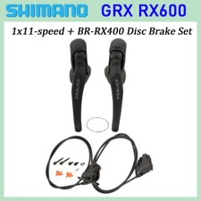 Shimano GRX ST-RX600 BR-RX400 Gravel, Road 1x11-speed Hydraulic Disc Brake Set