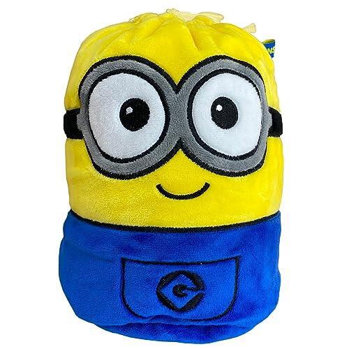 MINIONS BOB Mascot sleeping bag mini throw blanket 27.55" x 39.37" - Picture 1 of 6