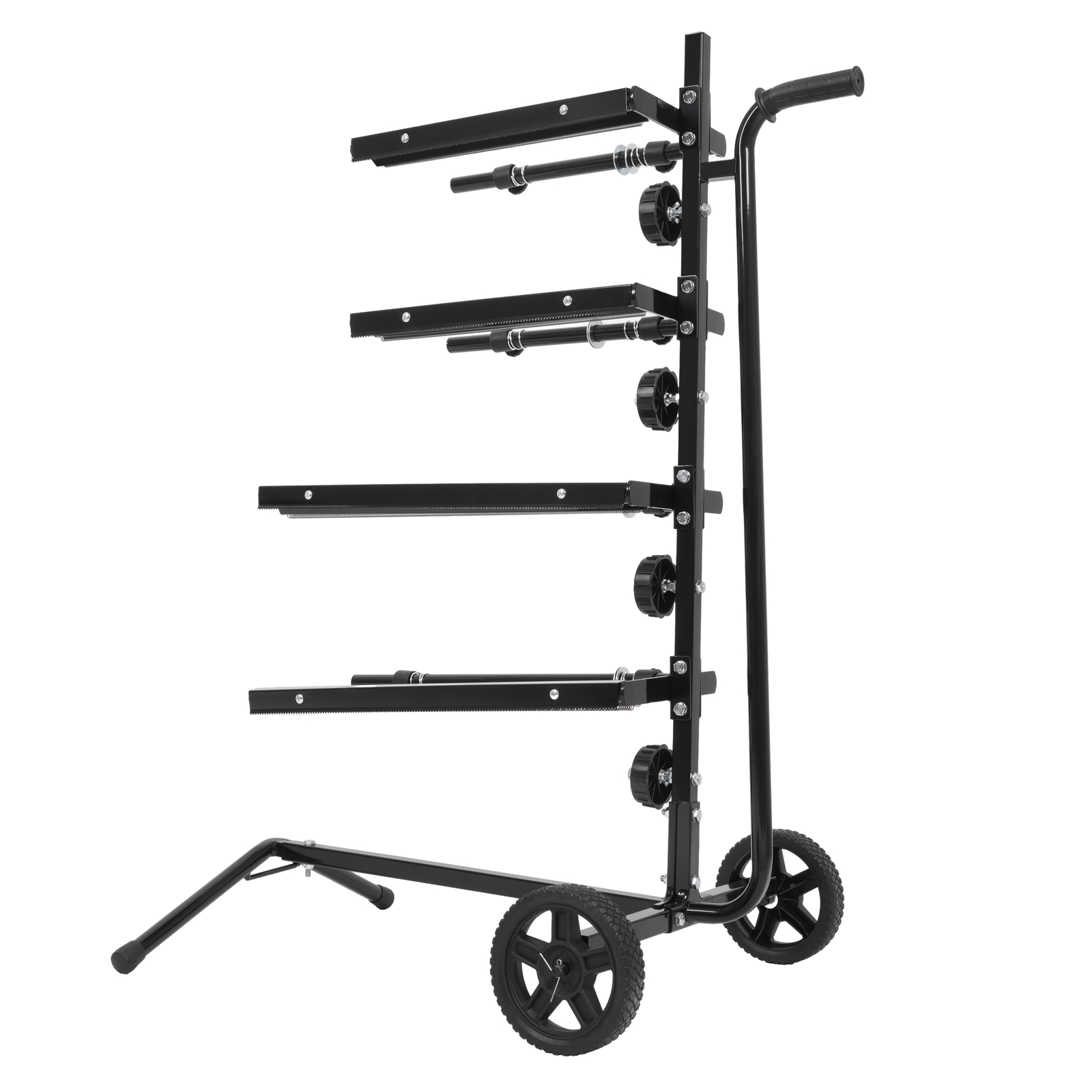 Auto Body Paint Masking Paper Dispenser Machine Tree Stand Mobile Cart 4 Rolls