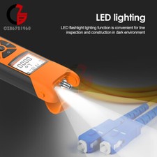G10 Optical Fiber Optic Power Meter LCD Handheld Rechargeable Battery SC/FC/ST