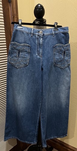 NWT CHANEL 24C Heart denim street style jeans P76748 size 38 - Picture 16 of 17