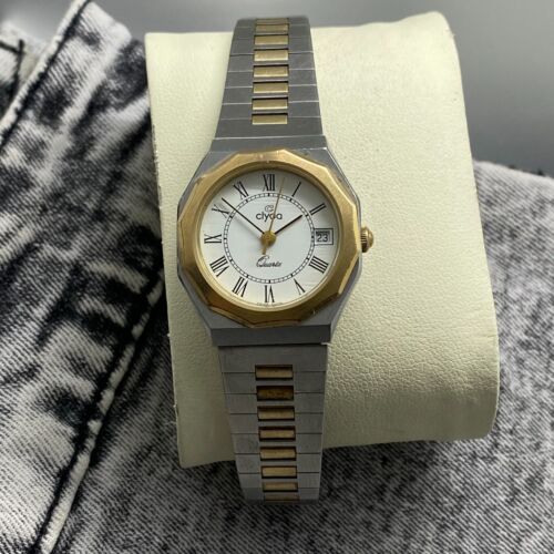 Vintage Watch Clyda Styl Cartier Santos Quartz Swiss Made 27MM Writwatch 1970s