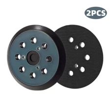 2PCS 5Inch 8-Hole Orbital Sander Hook Loop Backing Replacement Pad for Makita