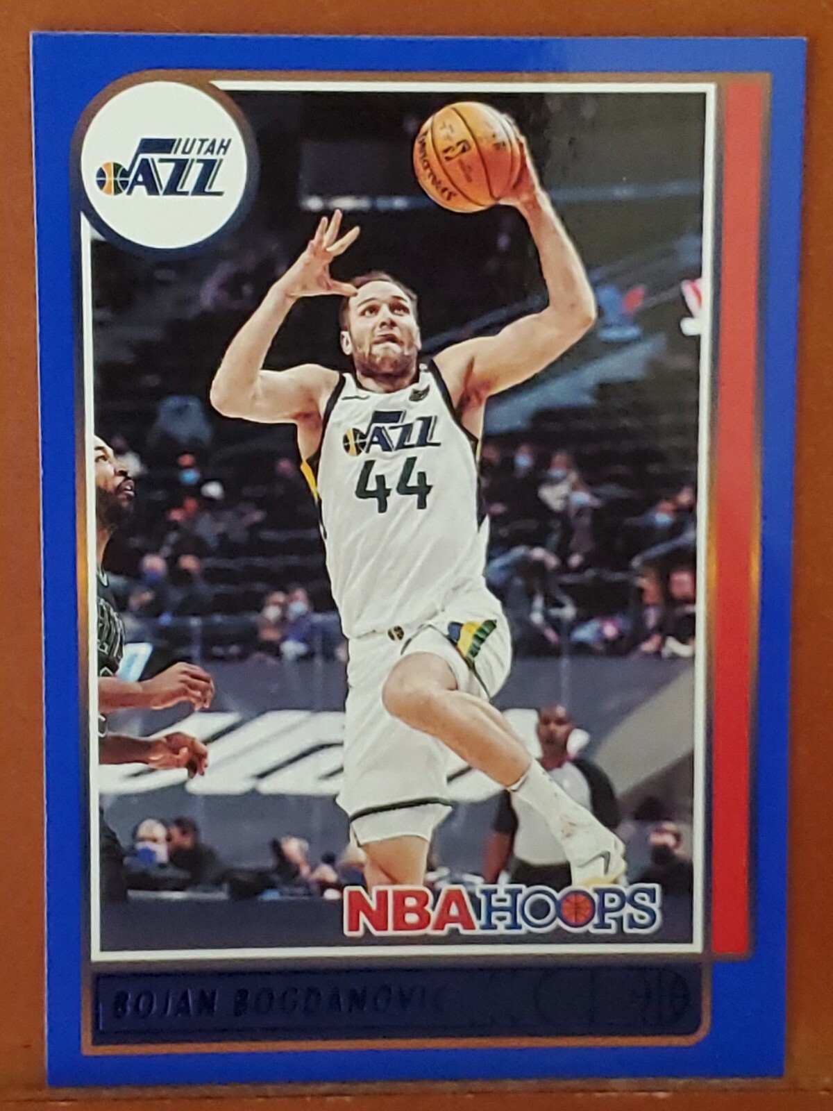 2021-22 Hoops Blue #159 Bojan Bogdanovic JAZZ