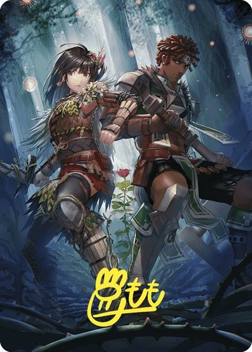 mtg wilds of eldraine anime cards Bitterblossom (Anime Borderless) [Wilds of Eldraine: Enchanting Tales]