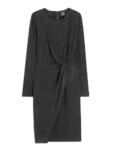 JOHN LEWIS * BNWT * SIZE 12 BLACK JACQUARD SATEEN LADIES OCCASION DRESS RRP £65