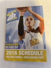 2016 CHICAGO SKY POCKET SCHEDULE WNBA SPONSORED BY Jewel Osco Elena Delle Donne