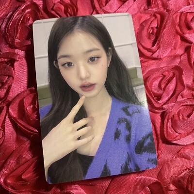 WONYOUNG IVE Group Ready Seasons Edition Celeb K-pop Girl Photo Card Blue