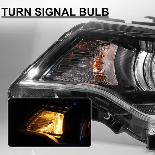 For 2016 2017 2018 Kia Optima LED DRL Headlights w/ Bulbs Headlamps Left & Right - Picture 7 of 21