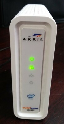 ARRIS - SURFboard 32 x 8 DOCSIS 3.0 Cable Modem - White USED Tested Fast Ship