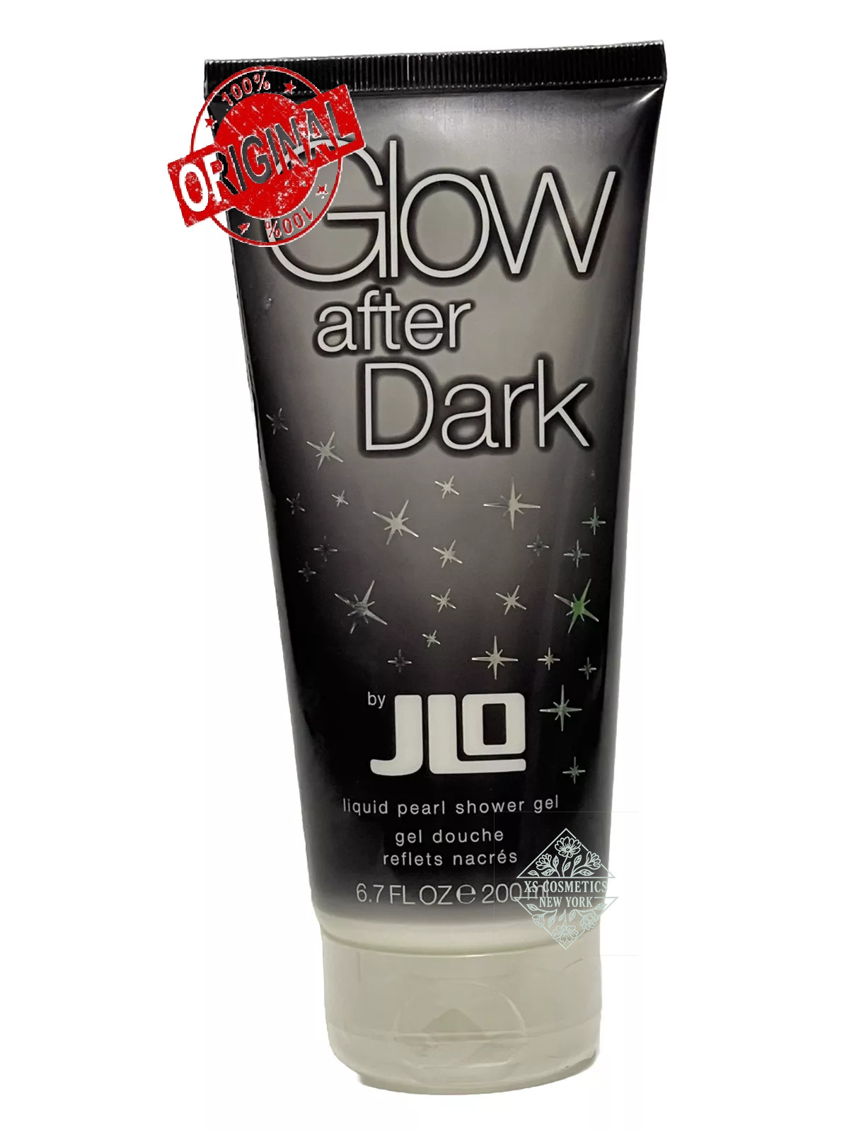 Жидкий гель для душа Glow After Dark от JLO Liquid Pearl, 6,7 унции, новый