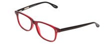 Ernest Hemingway 4617 Unisex Cateye Reading Glasses Shiny Red Crystal Black 56mm