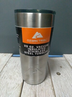 Ozark Trail 20 oz Vacuum Insulated Stainless Steel Tumbler NEW