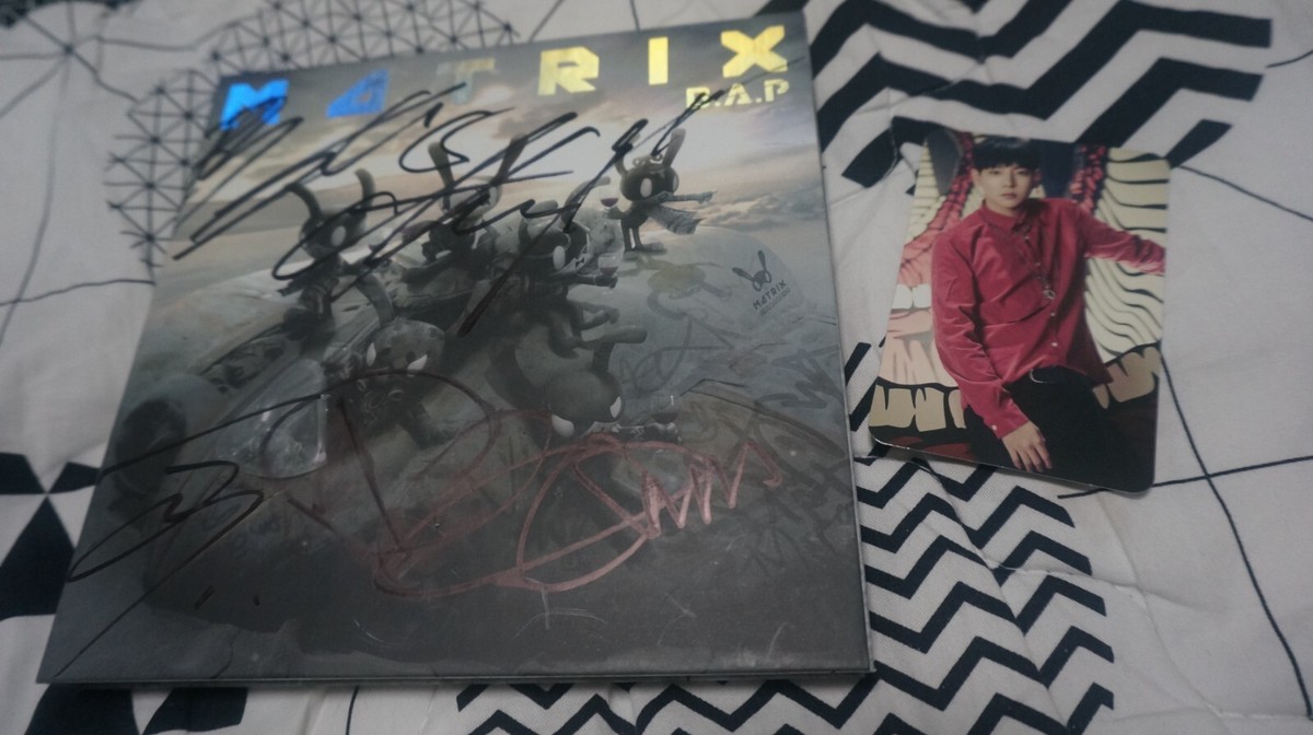 B.A.P MATRIX サイン KOREA CD/B.A.P - MATRIX /SIGNED!!!! | eBay