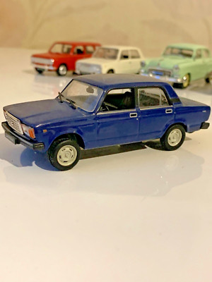 Diecast Soviet car VAZ 2107 DeAGOSTINI 1/43 scale Жигули.
