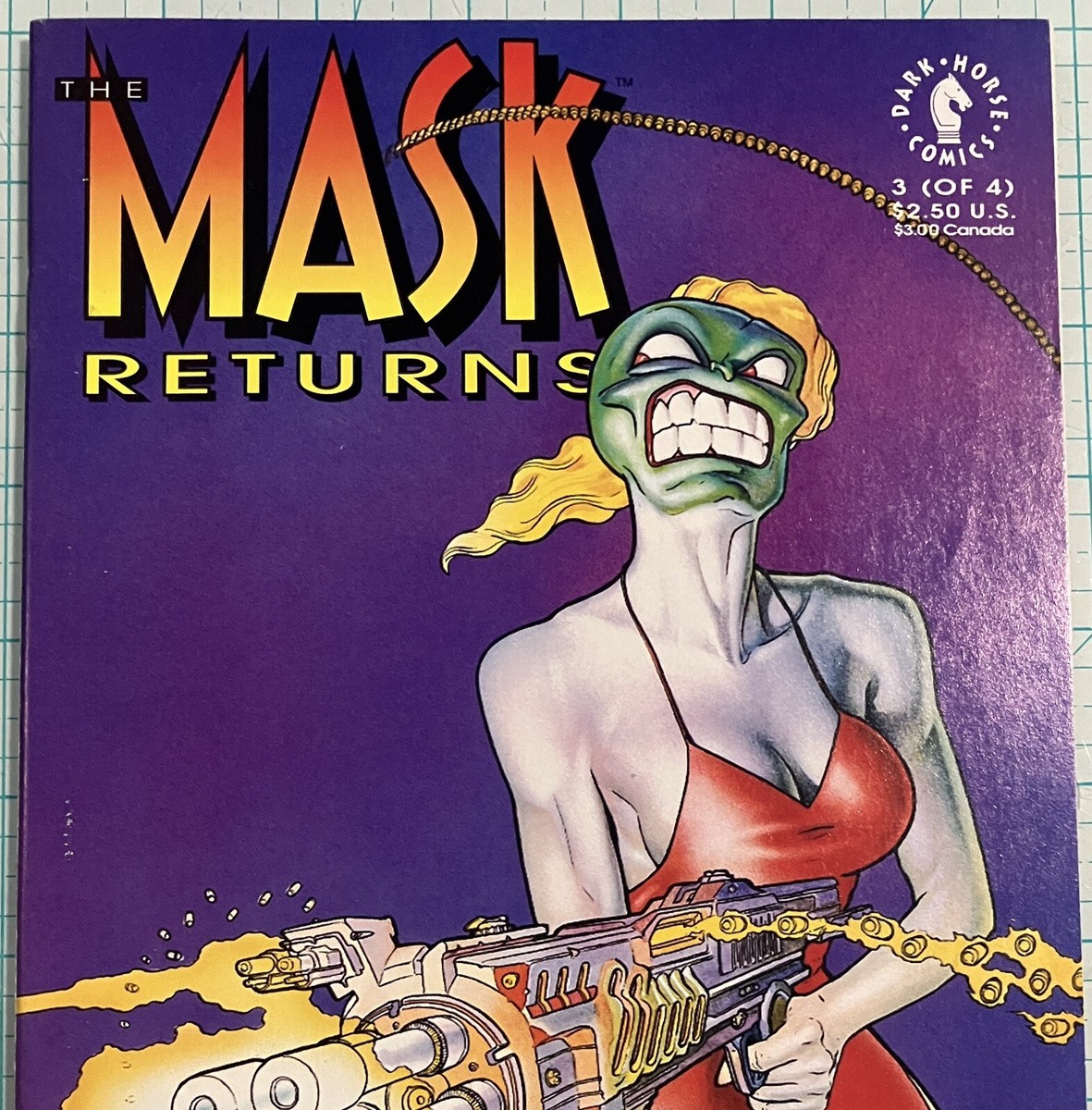 The Mask Returns #3 NM/NM- 1st Appearance Female Mask 1993 Dark