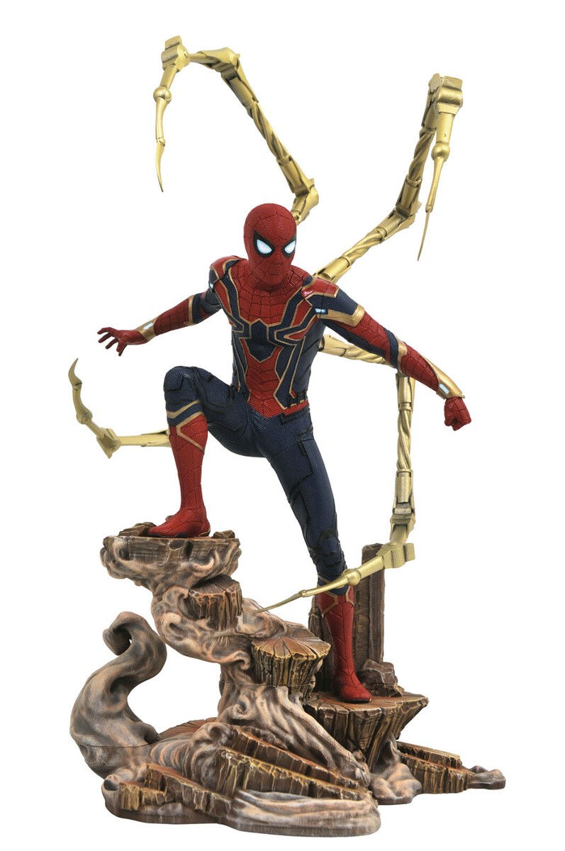 IRON SPIDER-MAN PVC STATUE フィギュア Marvel Gallery Avengers Infinity War IRON SPIDER-MAN PVC statue