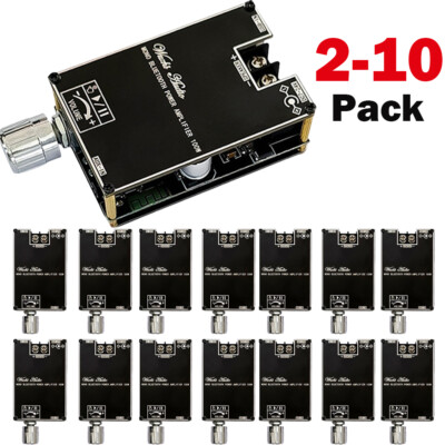 Lot ZK-1001B Mono 100W Bluetooth Audio Power Amplifier Module TWS DC7-24V 2-10x