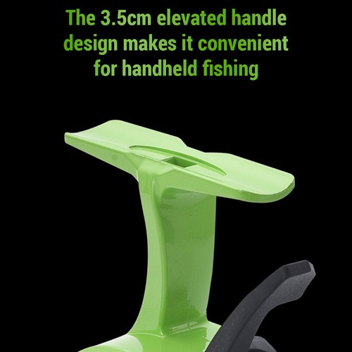 Lizard Plastic Wire Cup Ice Fishing Reel Left Hand/Right Hand Raft Fishing Wheel - Picture 5 of 12