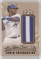 2014 Triple Threads Unity Single Jumbo Relics Gold 5/9 Edwin Encarnacion s7f