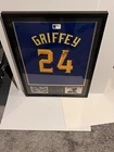 Ken Griffey Jr. Autographed Framed MLB Jersey Seattle Mariners Beckett BAS