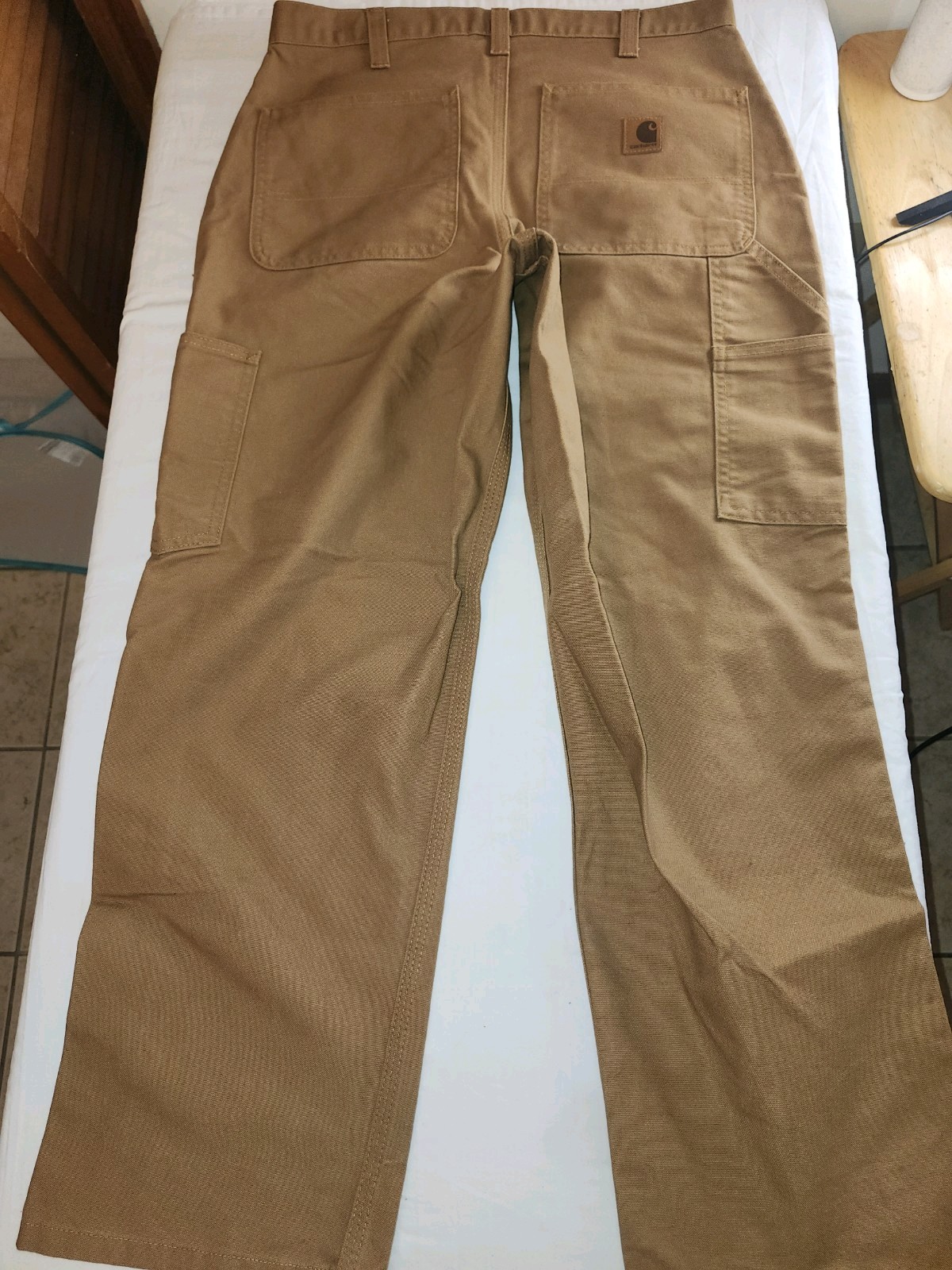 Carhartt Men's 30x28 Brown Loose Fit Work Pants NWOT