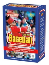 2026 Topps Heritage MLB Baseball Value Blaster Box Factory Sealed