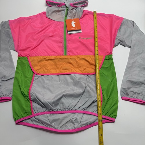Cotopaxi Teca Windbreaker Half Zip Womens WXS Popsicle Multicolored Lightweight - Picture 3 of 12