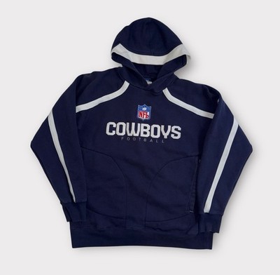 Vintage Dallas Cowboys Hoodie Sweatshirt Men's Size Large Reebok