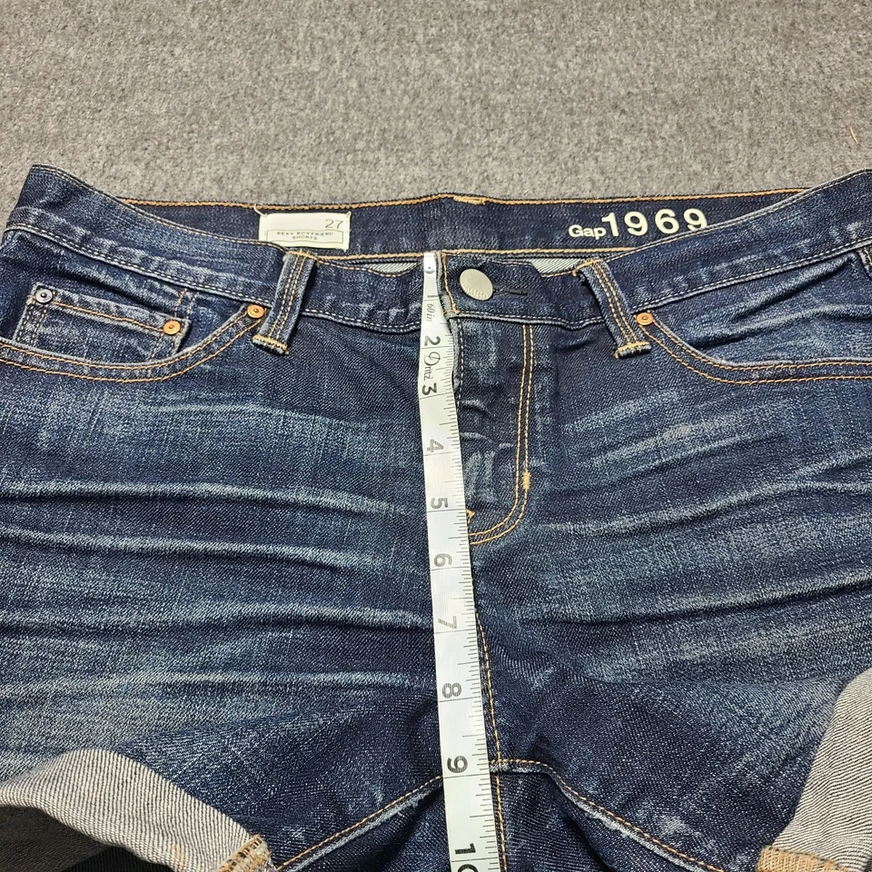 Pantalones Cortos Gap 1969 Para Mujer 27 Sexy Novio Caliente Mamá Playa Fiesta Denim Foto 3 de 4
