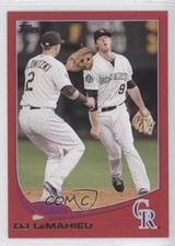 2013 Topps Update Target Red DJ LeMahieu #US15 7m3