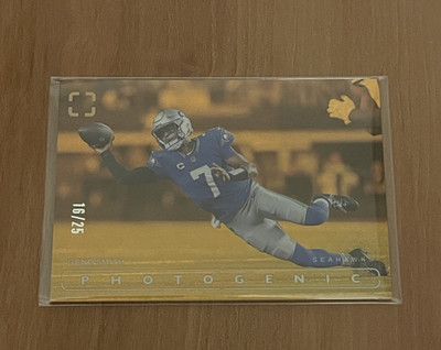 2024 Panini Photogenic Geno Smith Gold /25 Seahawks #100 SP 16/25