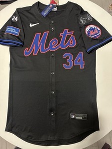 Nike Mets ユニフォーム Senga 34 ブラック Kodai Senga #34 - Game-Used City Connect Jersey - Authenticated to