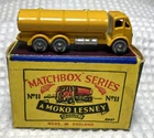 Matchbox/Lesney #11A ROAD TANKER (Butterscotch), B Box, in Near-Mint condition!