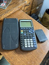 Texas Instruments TI-83 Plus Graphing Calculator With Cover TESTED/WORKING