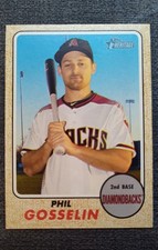 2017 Topps Heritage - Phil Gosselin #135 Arizona Diamondbacks 
