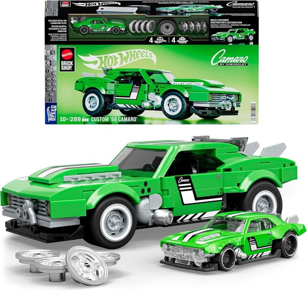 Mattel JFT16 Brick Shop Hw Custom 68 Camaro-image