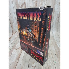 Hyper Force Atari Jaguar Complete In Box With Manual