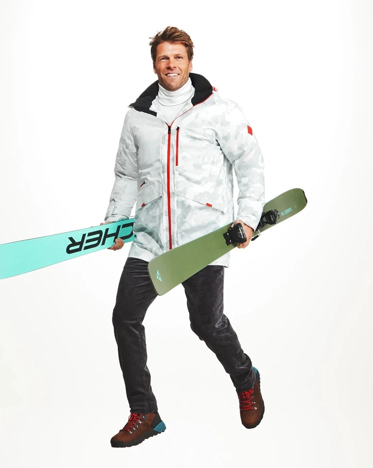 Spyder X Brooks Brothers Men's Down Parka XL GORE-TEX Infinium Jacket Ski Coat - Image 3 of 4