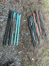 1955 1956 Chevy 2 Door Hardtop Interior Door Garnish Moldings Set Of 4