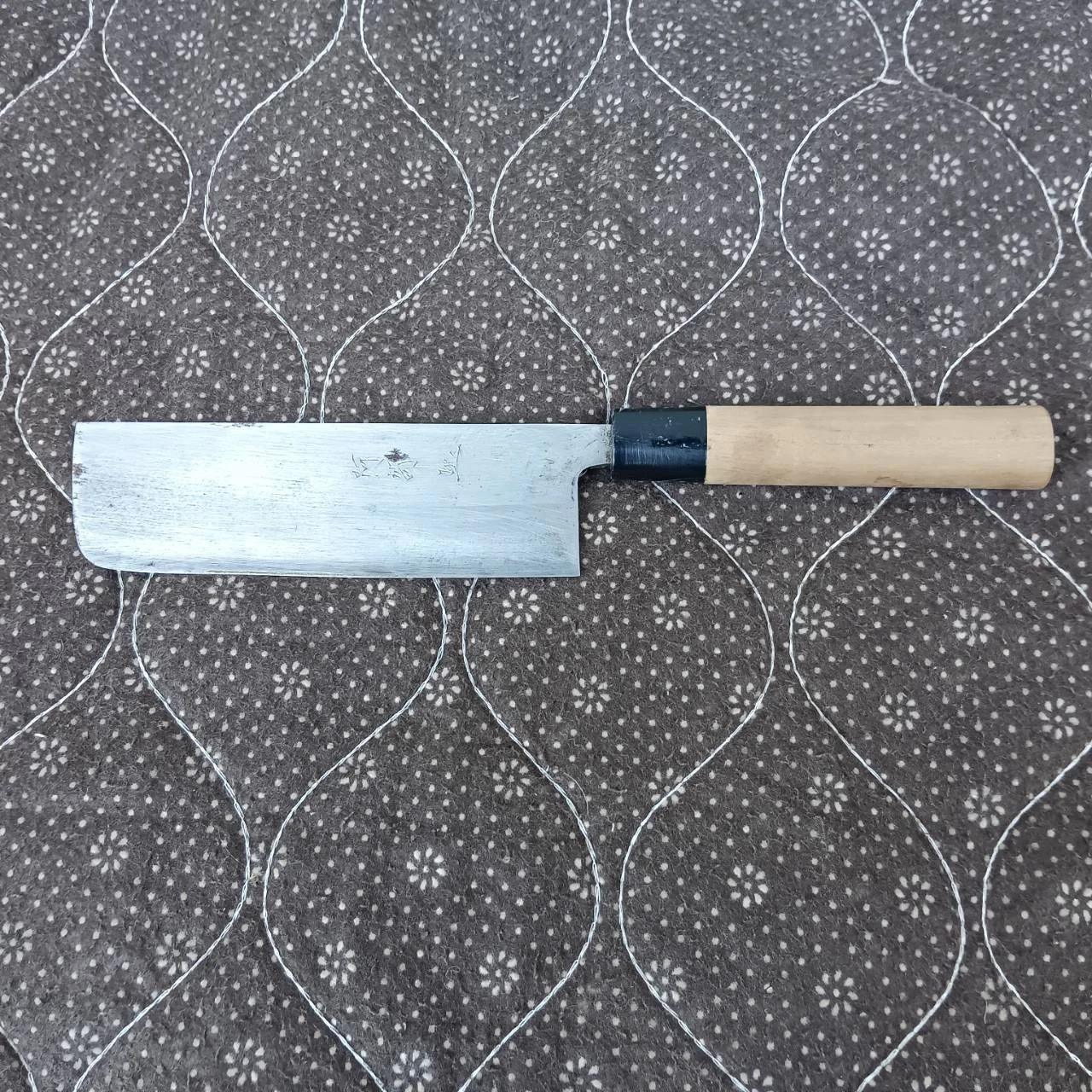 Nakiri Knife Sweden Steel MY010 Japanese Chef's Knife 310 mm.