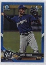 2018 Bowman Draft Chrome Blue Refractor 104/150 Korry Howell #BDC-61 1q5