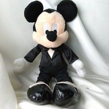 Disney Parks Mickey Mouse Musical Wedding Groom 11  Plush Plays Bridal Chorus
