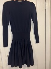 alexander mcqueen dress women Wool Sz XS