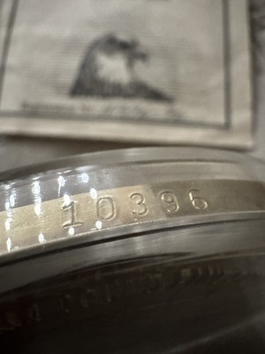 1996 Giant Half-Pound Golden Eagle 8oz. COA - .999 Silver Layered