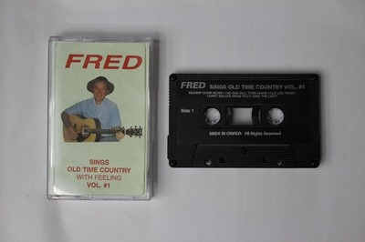 FRED Sings Old Time Country Vol. #1 Cassette Country Music Canada